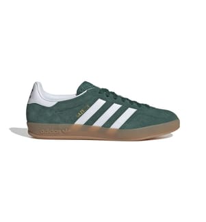 Baskets Gazelle Indoor - Vert Foncé et Blanc