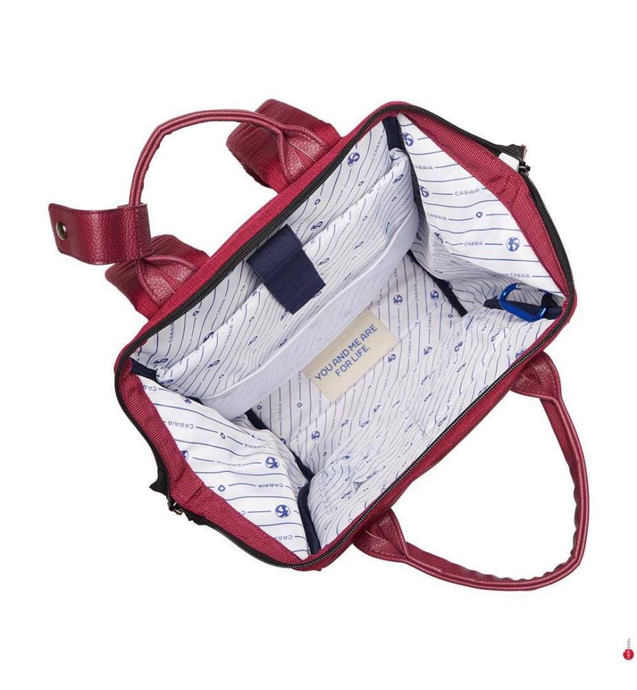 Sac à Dos avec 2 Pochettes Interchangeables Adventurer Medium 23 L Santiago de Cuba - Bordeaux