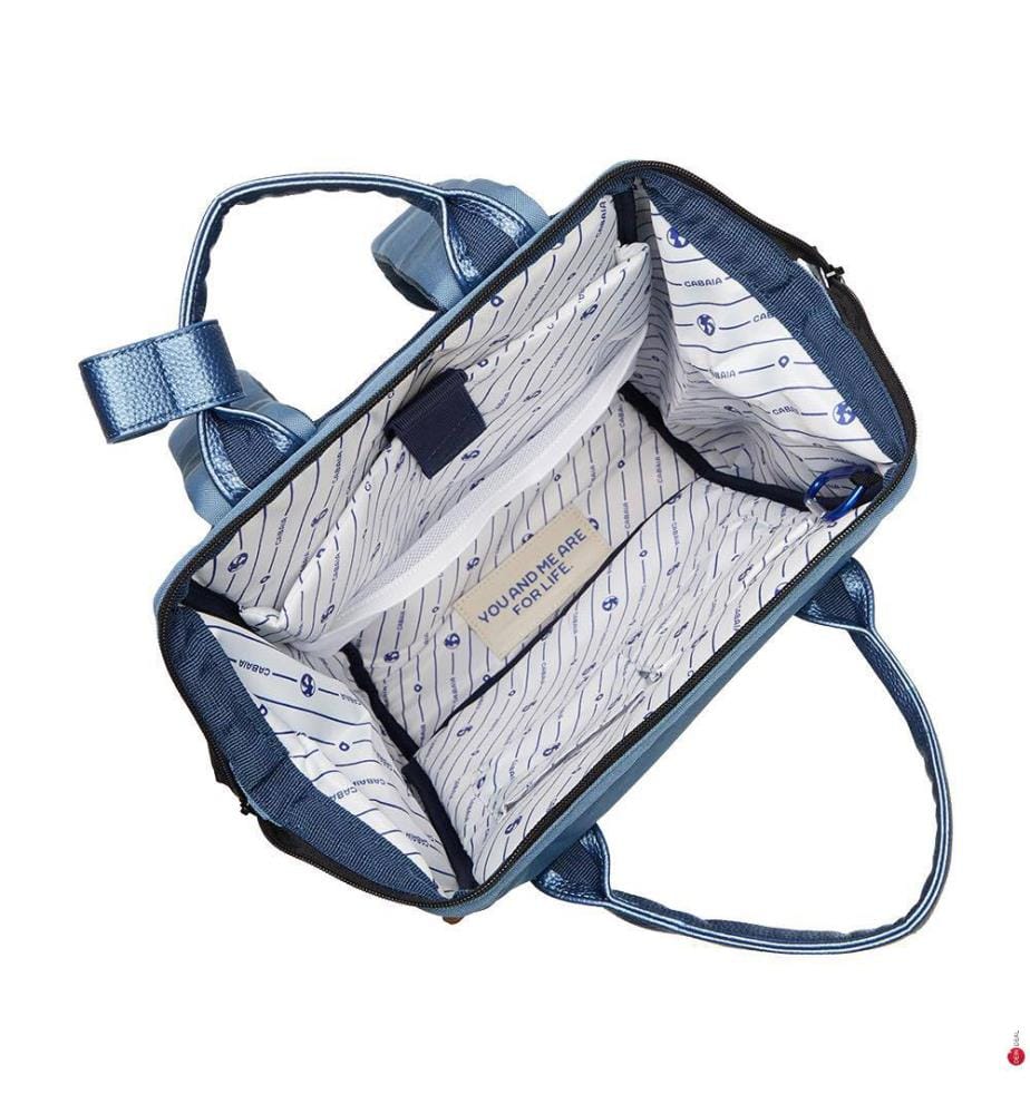 Sac à Dos avec 2 Pochettes Interchangeables Adventurer Medium 23 L Bourgas - Bleu