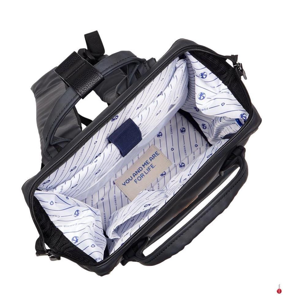 Sac à Dos avec 2 Pochettes Interchangeables Adventurer Medium 23 L Le Havre - Noir