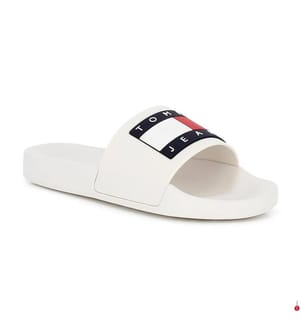 Mules Flag Pool - Blanc