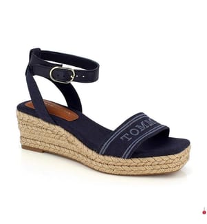 Espadrilles compensées Hilfiger Monotype - Marine
