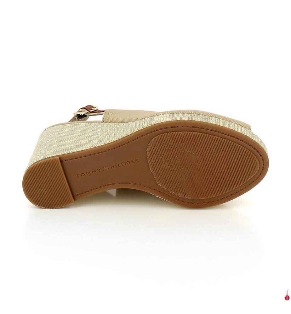 Sandales Compensées - Sable