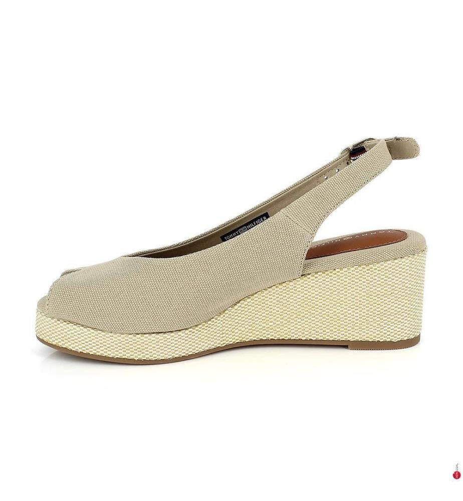 Sandales Compensées - Sable