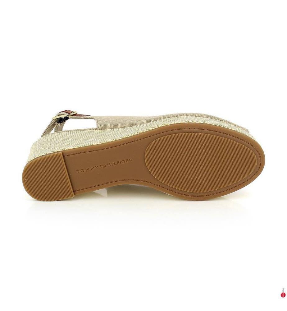 Sandales Compensées - Sable