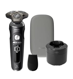 Rasoir Électrique Peau Sèche et Humide avec SkinIQ Shaver S9000 Prestige SP9840/32