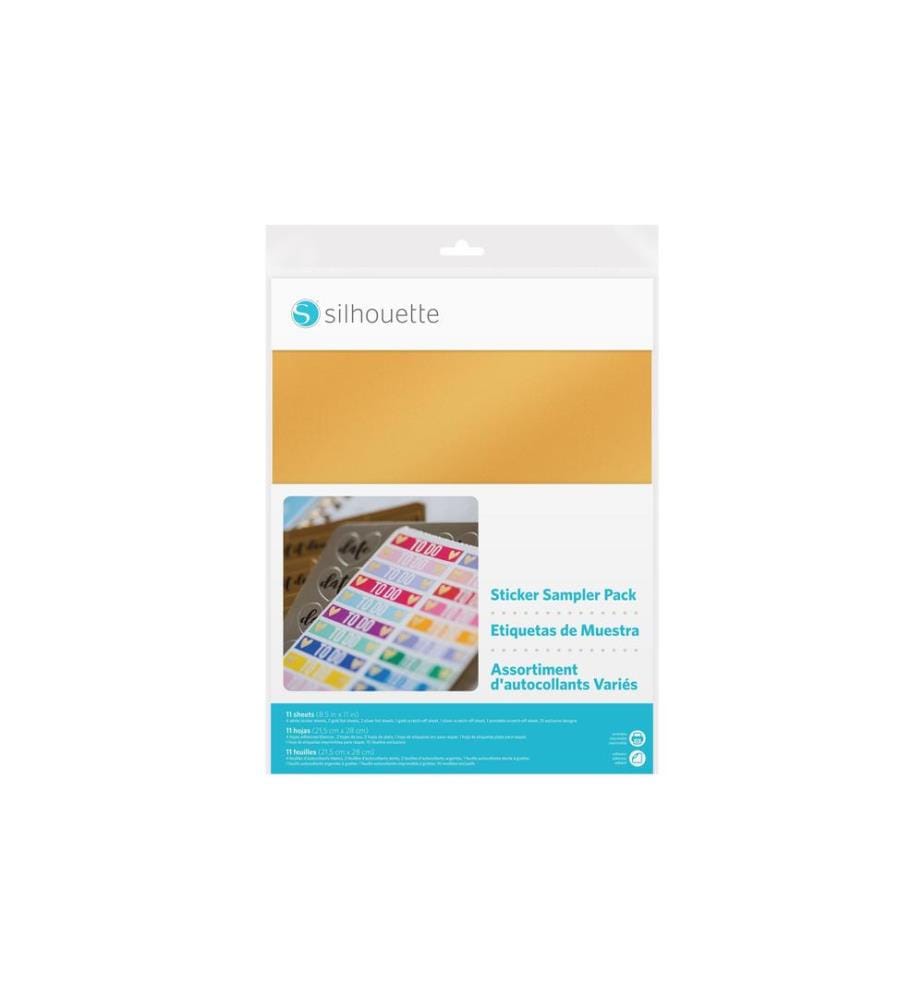 SILHOUETTE - Stickerpapier Designpapier Mehrfarbig