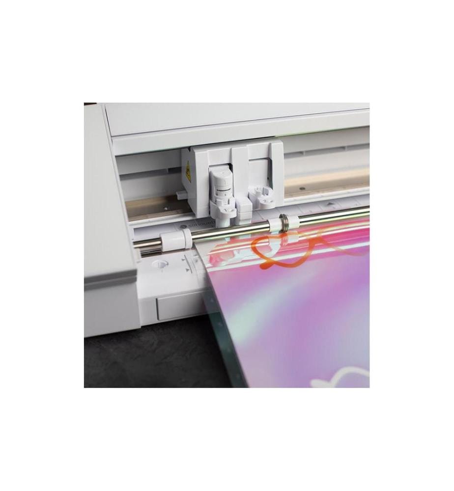 SILHOUETTE - Stickerpapier irisierend Blau/Hellblau/Lila