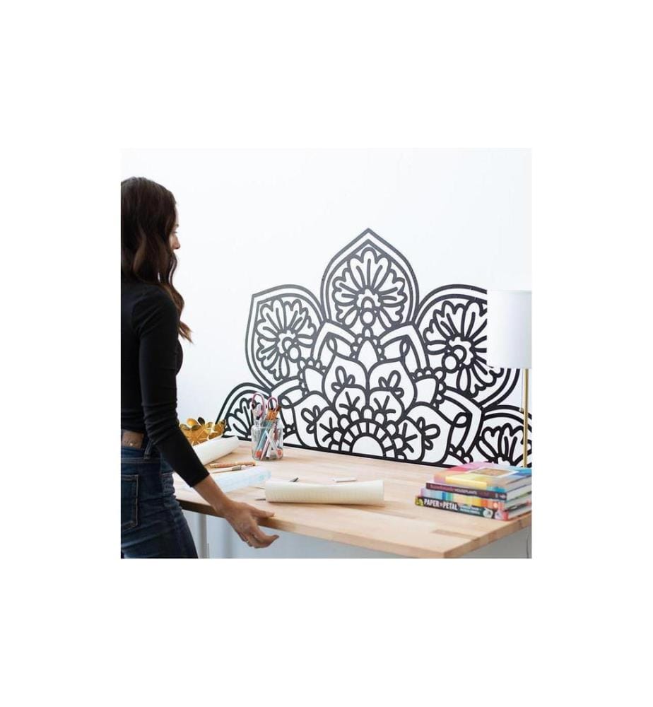 SILHOUETTE - Film de vinyle Starter Kit Noir/Blanc/Bleu/Rose