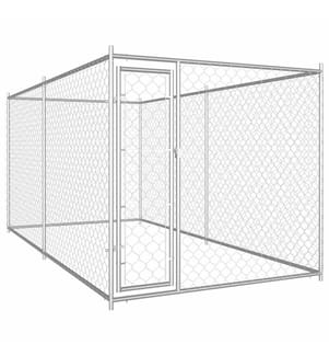 Outdoor-Hundezwinger 382x192x185 cm
