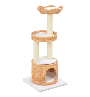 Katzen-Kratzbaum Sisal Natürliches Weidenholz