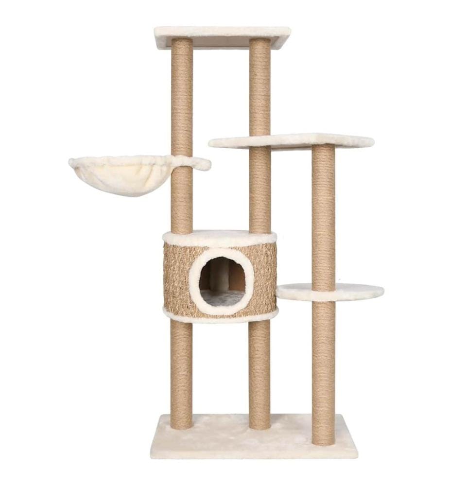 Katzen-Kratzbaum 126 cm Seegras