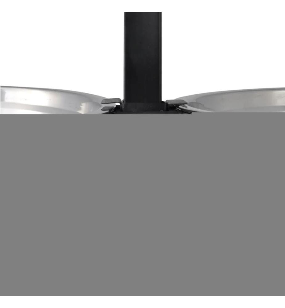 Futternapf Höhenverstellbar Napfständer, 2 x 2,6L