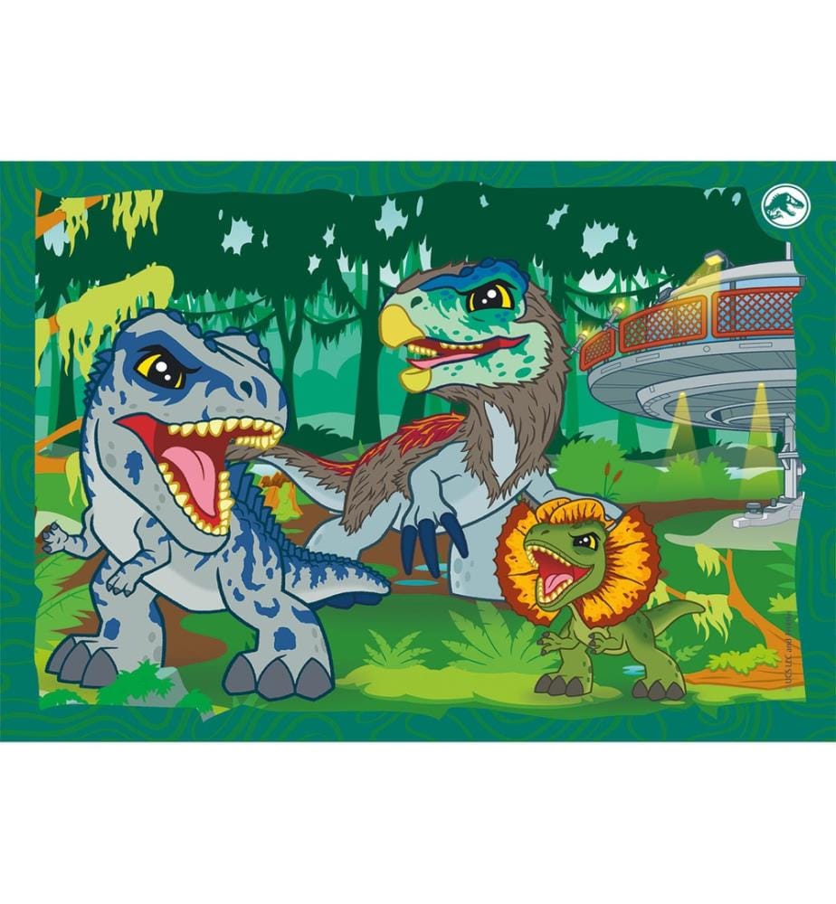 Clementoni Puzzle Jurassic World 4in1, 4 verschi… | DeinDeal