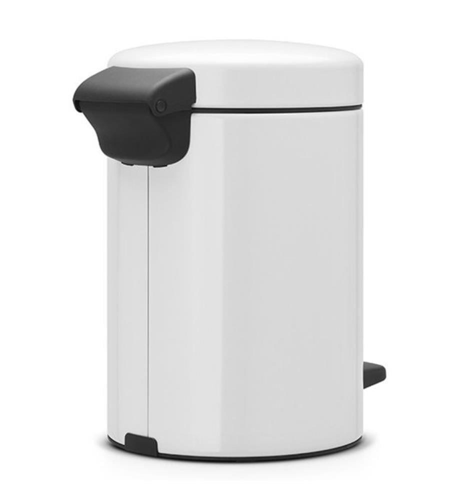 Mülleimer mit Pedal Newicon 3 L - Weiss
