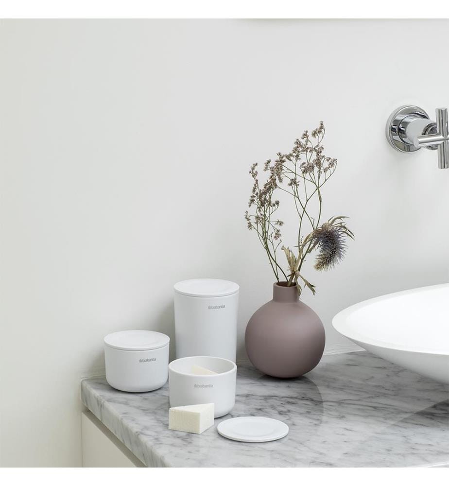 Pots de  Stockage, Kit de  3 - Blanc
