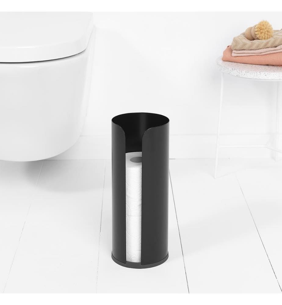 Toilettenpapierständer ReNew - Matt Schwarz