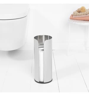Toilettenpapierständer ReNew - Matt Steel