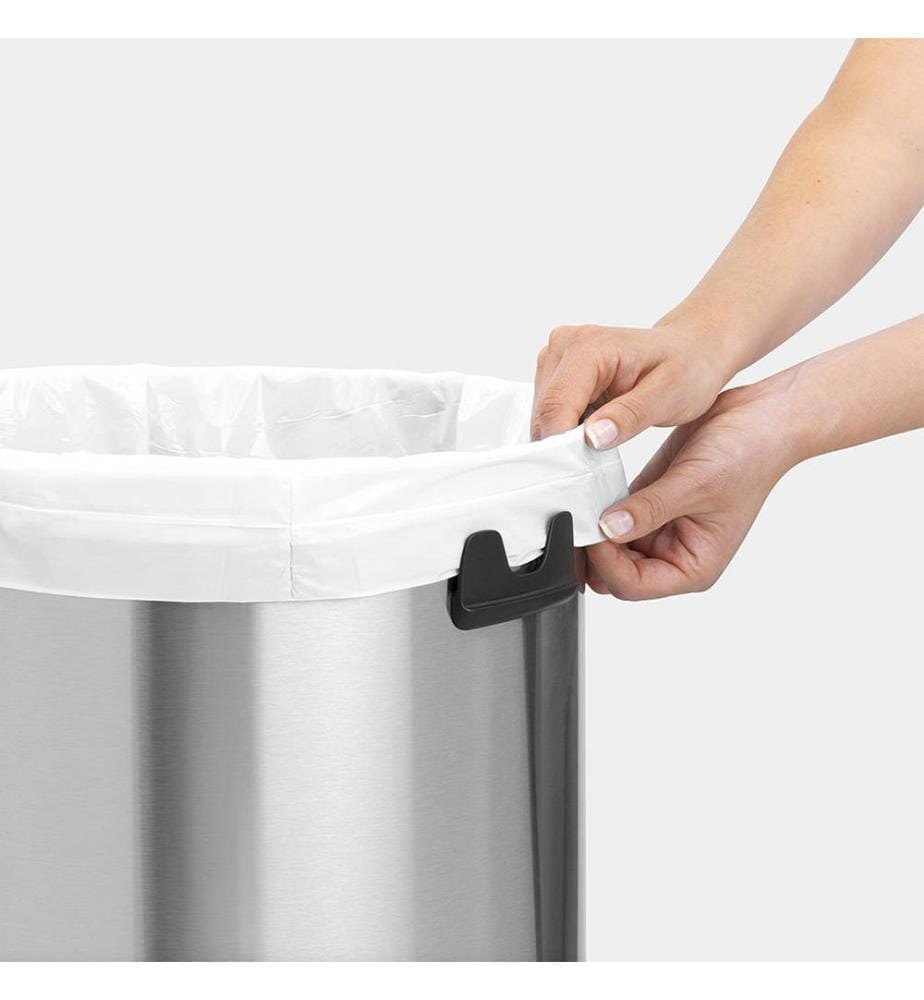 Cestino Touch 60 L - Argento