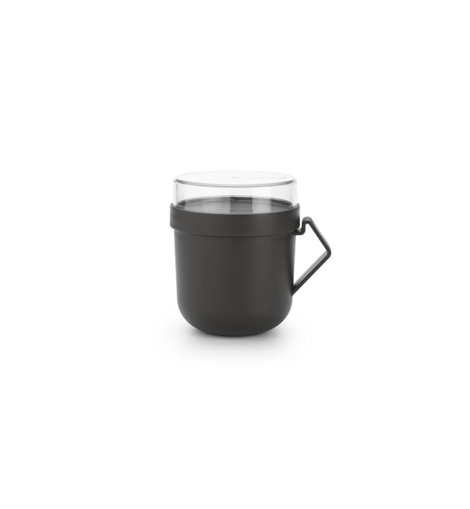 Make & Take Suppentasse, 0,6 L - Dunkelgrau