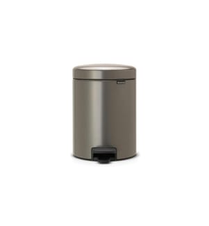 Poubelle cosmétique NewIcon 5 l, Platine