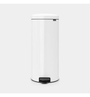 Newicon 30-Liter-Treteimer – Weiss