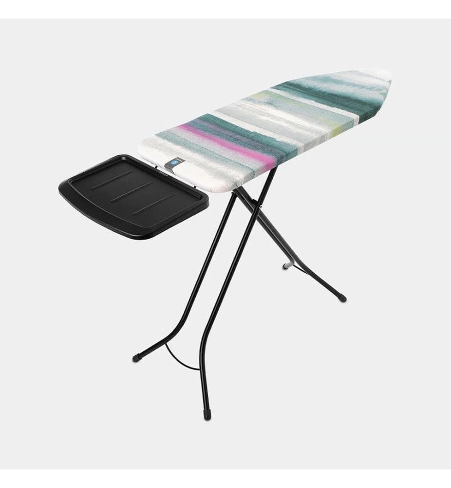 Tavola da stiro misura C 124 x 45 cm per ferro da stiro a vapore 