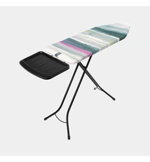 Tavola da stiro misura C 124 x 45 cm per ferro da stiro a vapore 