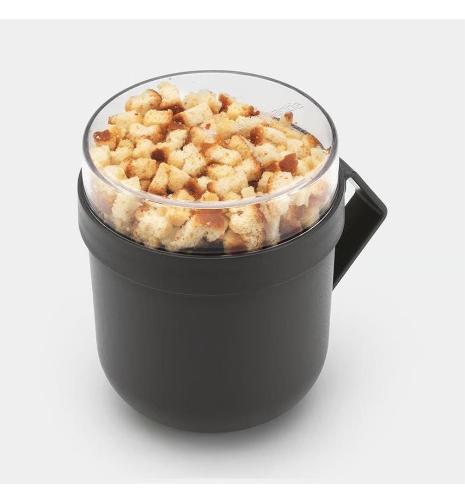 Make & Take-Suppentasse, 0,6 l – Dunkelgrau