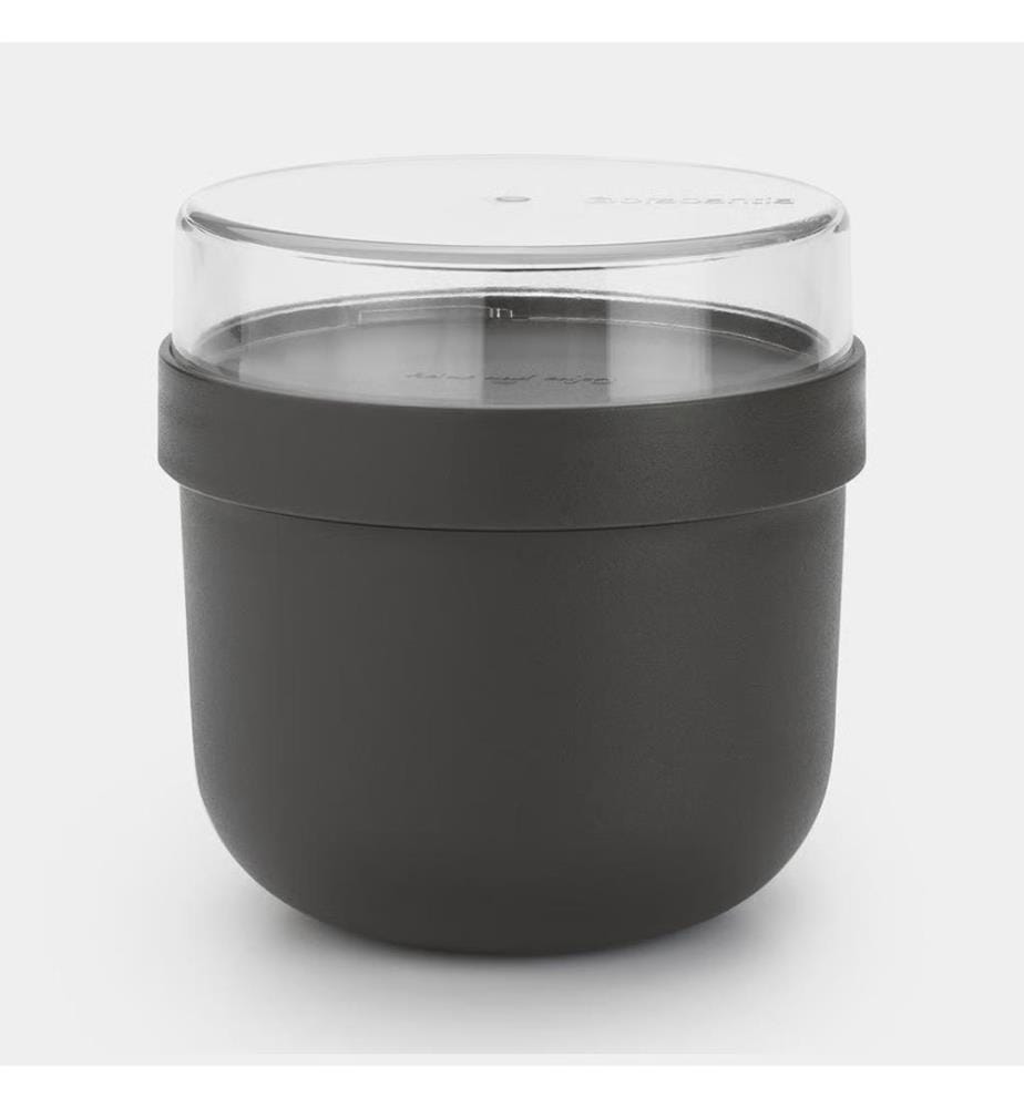 Ciotola per la colazione Make & Take, 0,5 L - Grigio scuro