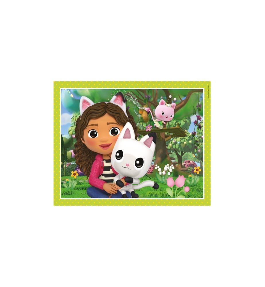 Clementoni Puzzle Gabby's Dollhouse 4in1, 4 vers… | DeinDeal
