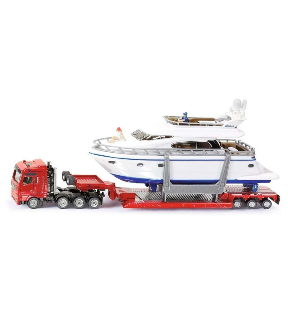 Giocattolo in miniatura a basso profilo con yacht 1:87