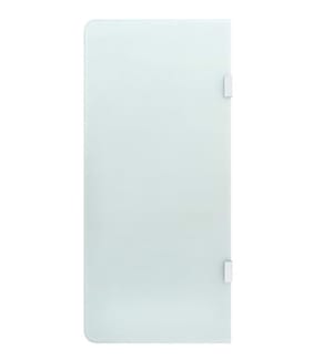 Urinal-Trennwand Wandmontage 90 x 40 cm Hartglas