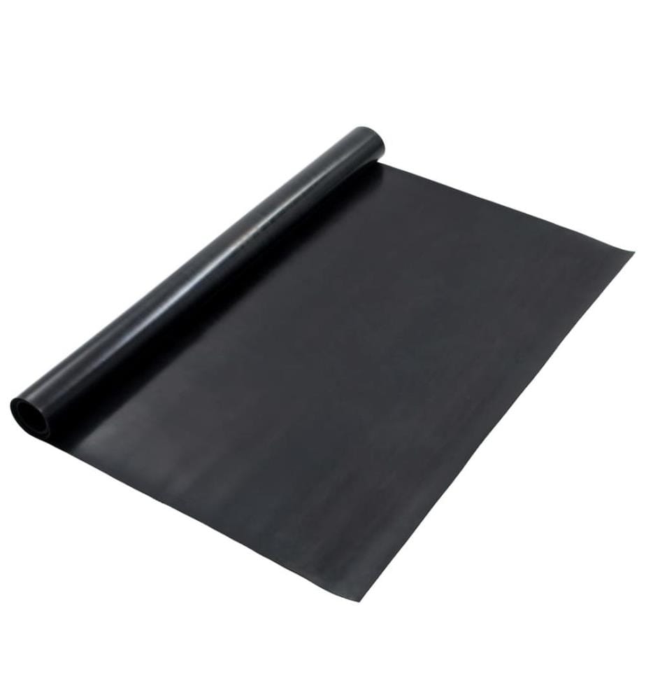 Bodenmatte Rutschfest Gummi 1,2x2 m 2 mm Glatt