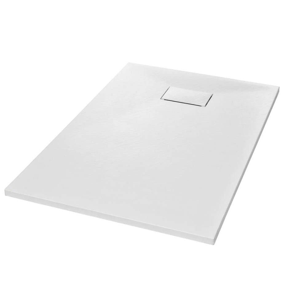Bac de douche SMC Blanc 120 x 70 cm