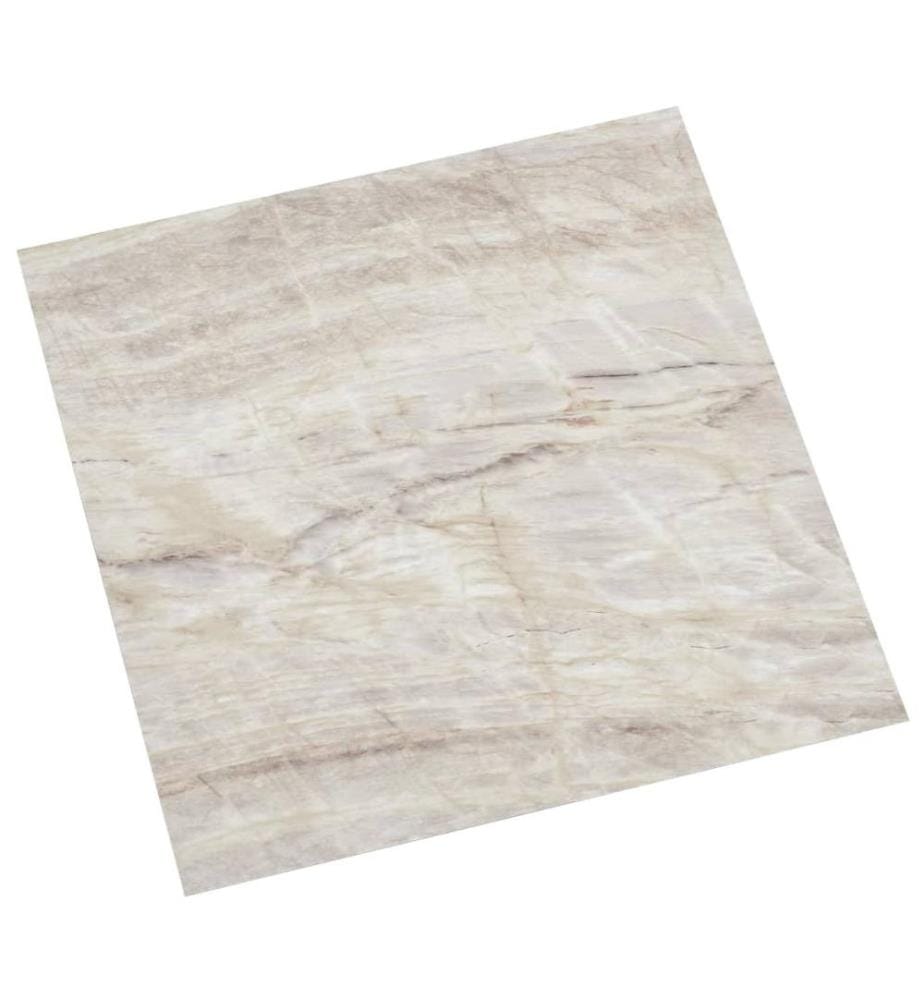 PVC-Fliesen Selbstklebend 20 Stk. 1,86 m² Beige