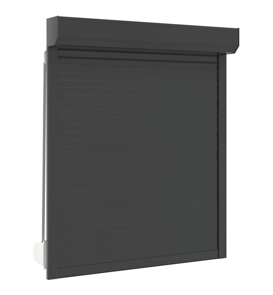 Rollladen Aluminium 110x130 cm Anthrazit
