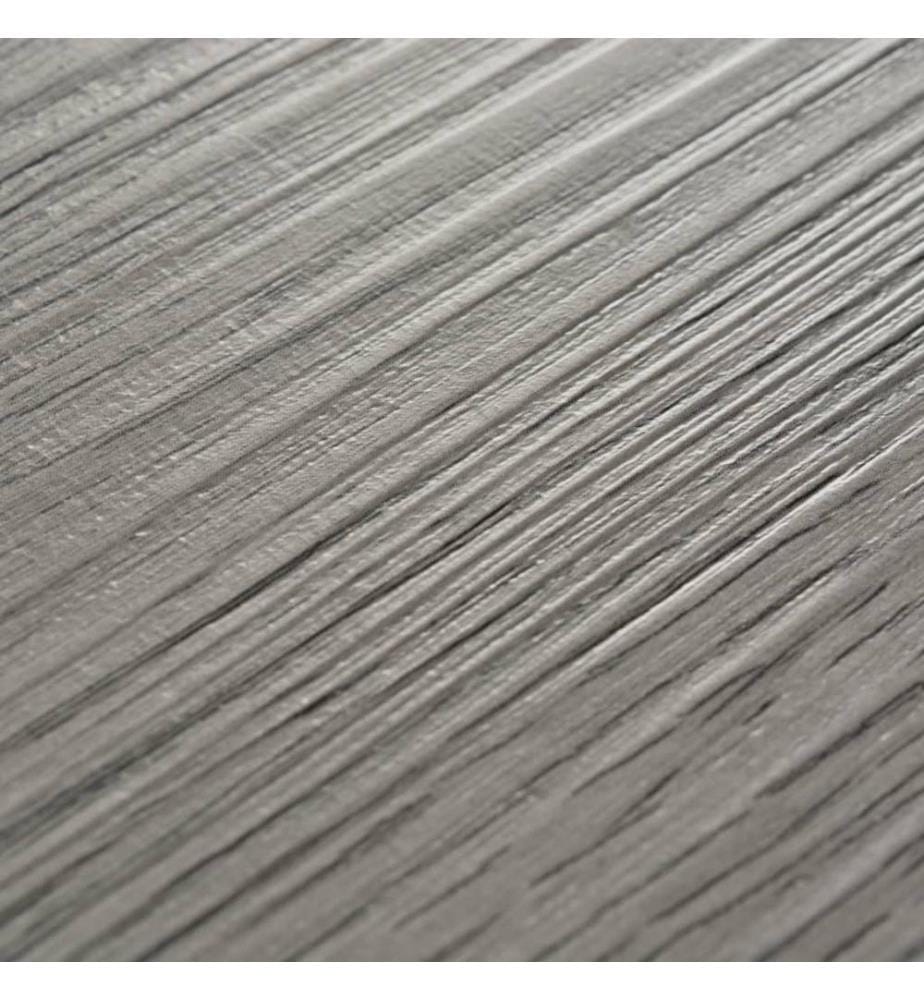 PVC-Fliesen Selbstklebend 5,02 m² 2 mm Dunkelgrau