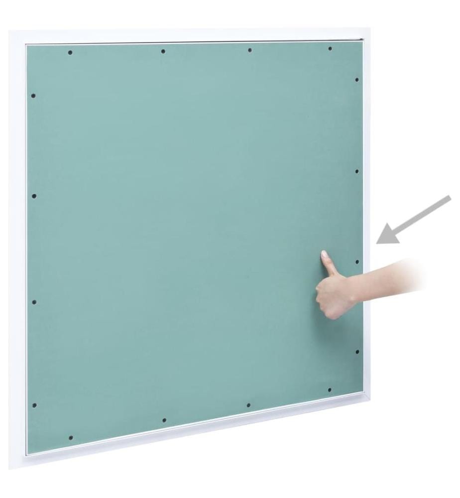 Revisionsklappe mit Aluminium-Rahmen und GK-Einlage 700x700 mm