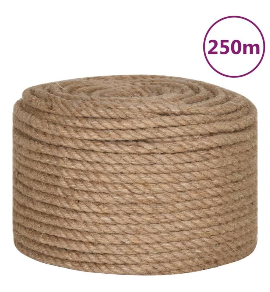 Seil 100 % Jute 10 mm 250 m