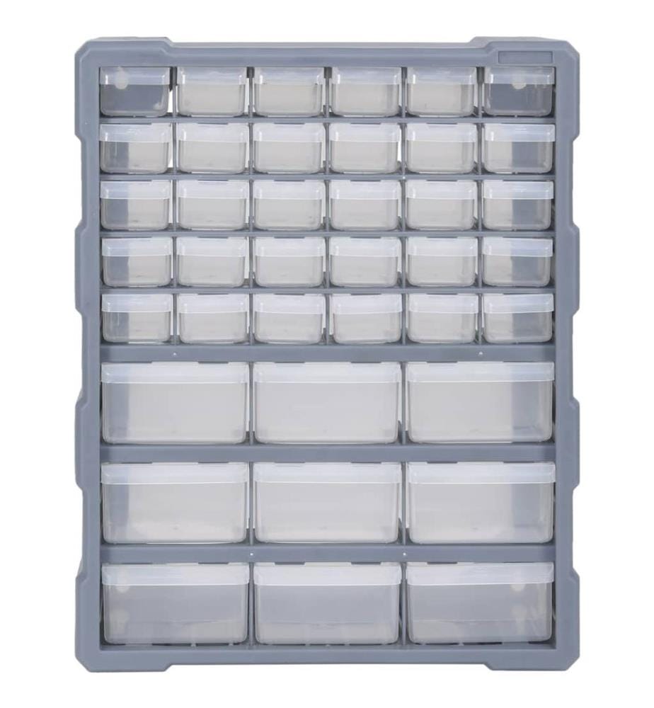 Multi-Schubladen-Organizer mit 39 Schubladen 38x16x47 cm