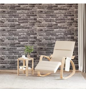 3D-Wandpaneele 10 Stk. Anthrazit 100x50 cm EPS