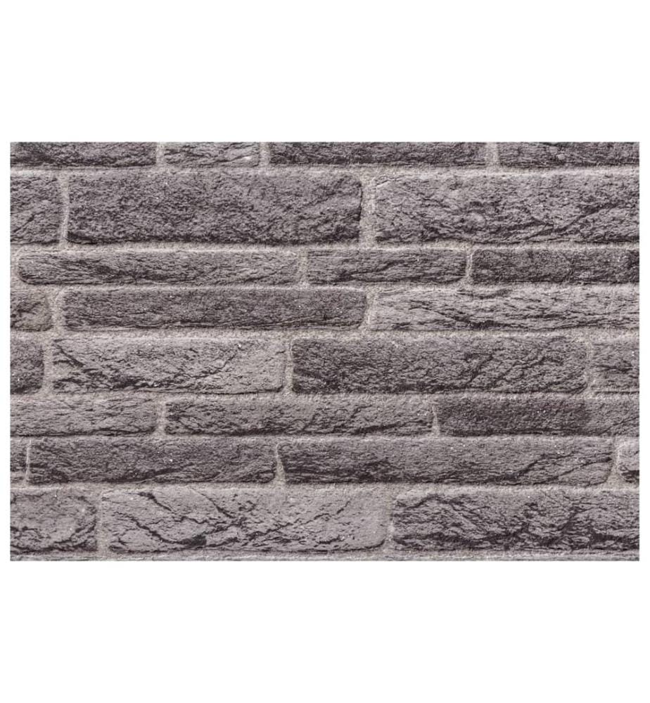 3D-Wandpaneele 10 Stk. Anthrazit 100x50 cm EPS