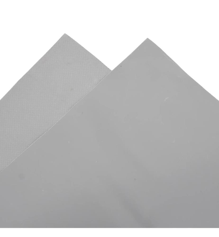 Abdeckplane Grau 3,5x5 m 650 g/m²