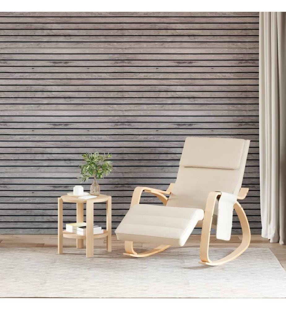 Panneaux muraux 3D 5 pcs gris 100x50 cm EPS