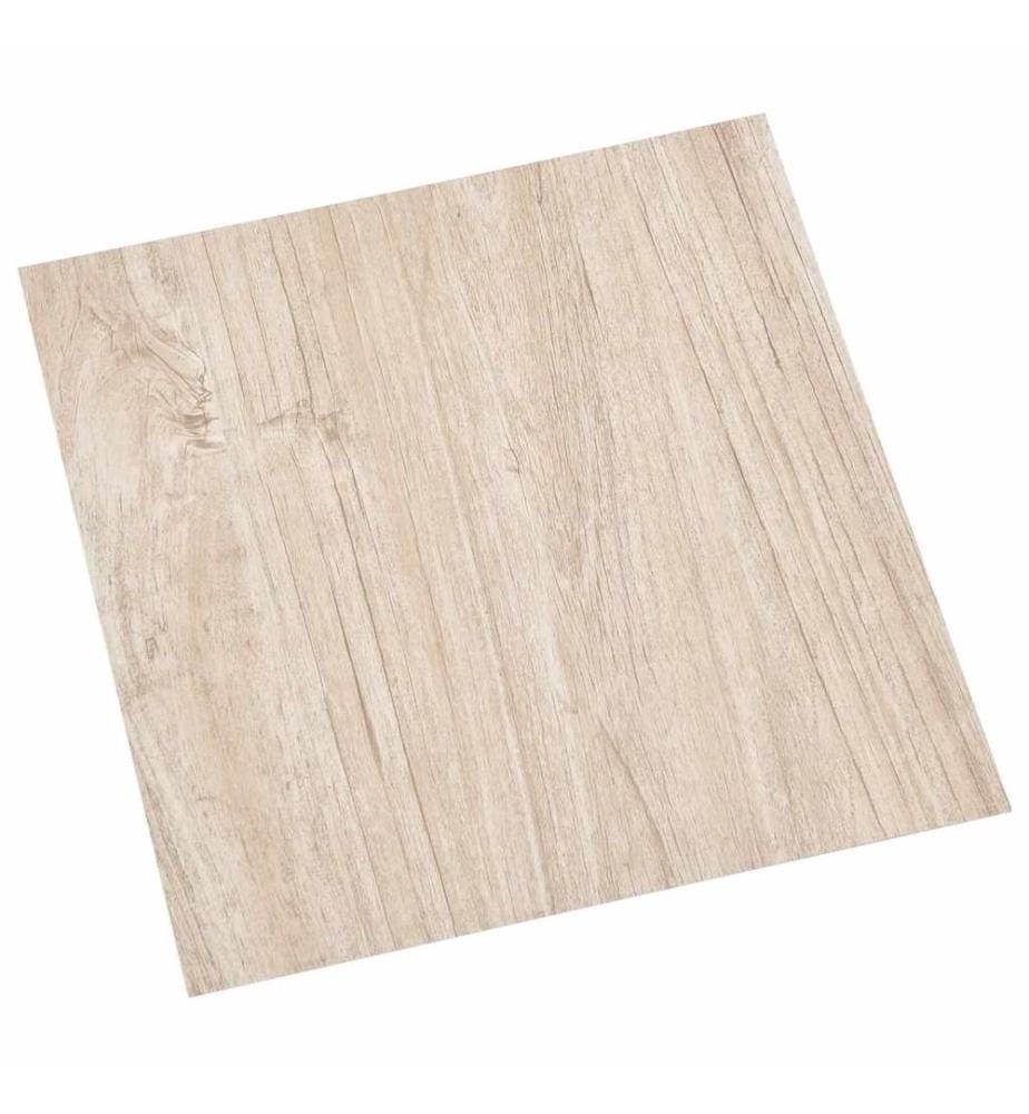 PVC-Fliesen Selbstklebend 20 Stk. 1,86 m² Hellbraun