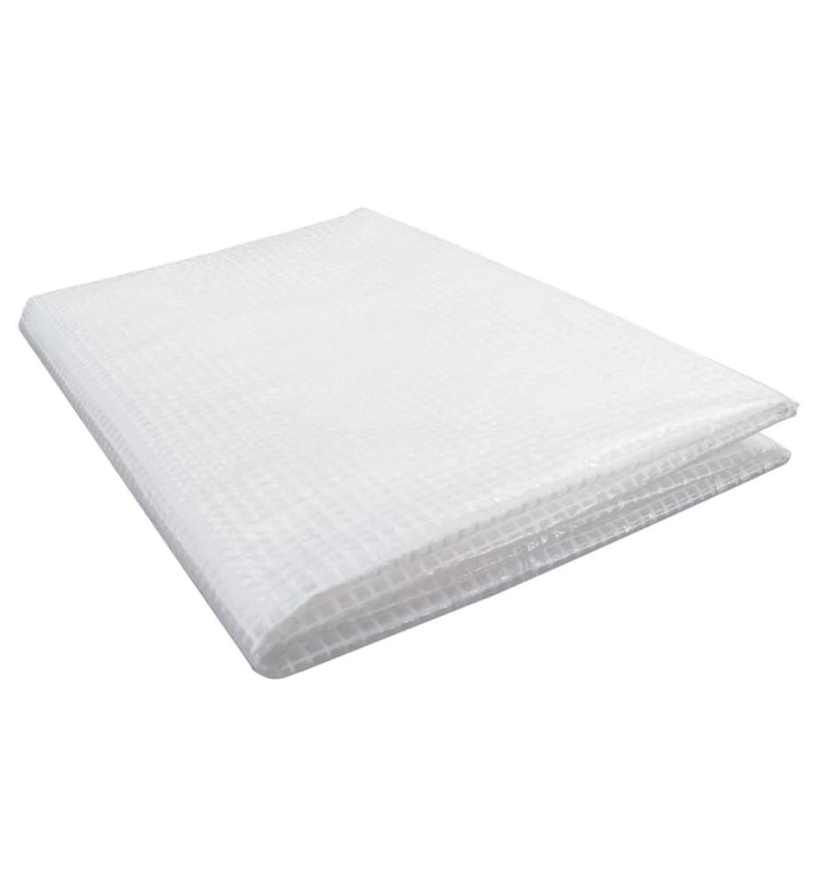Leno-Abdeckplane 140 g/m² 3x6 m Weiss