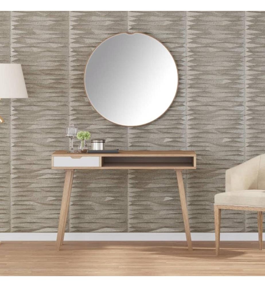 Panneaux muraux 24 pcs béton 50x50 cm XPS 6 m² pierre