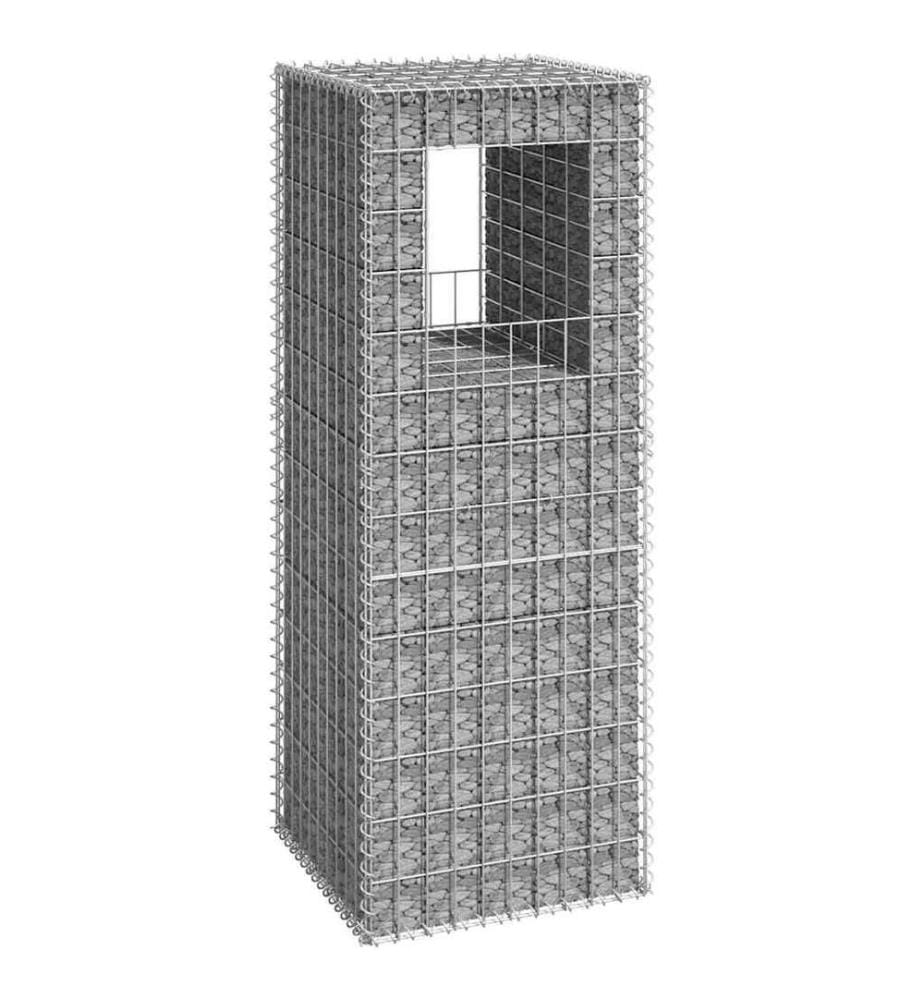 Gabionensäule 50x50x140 cm Eisen