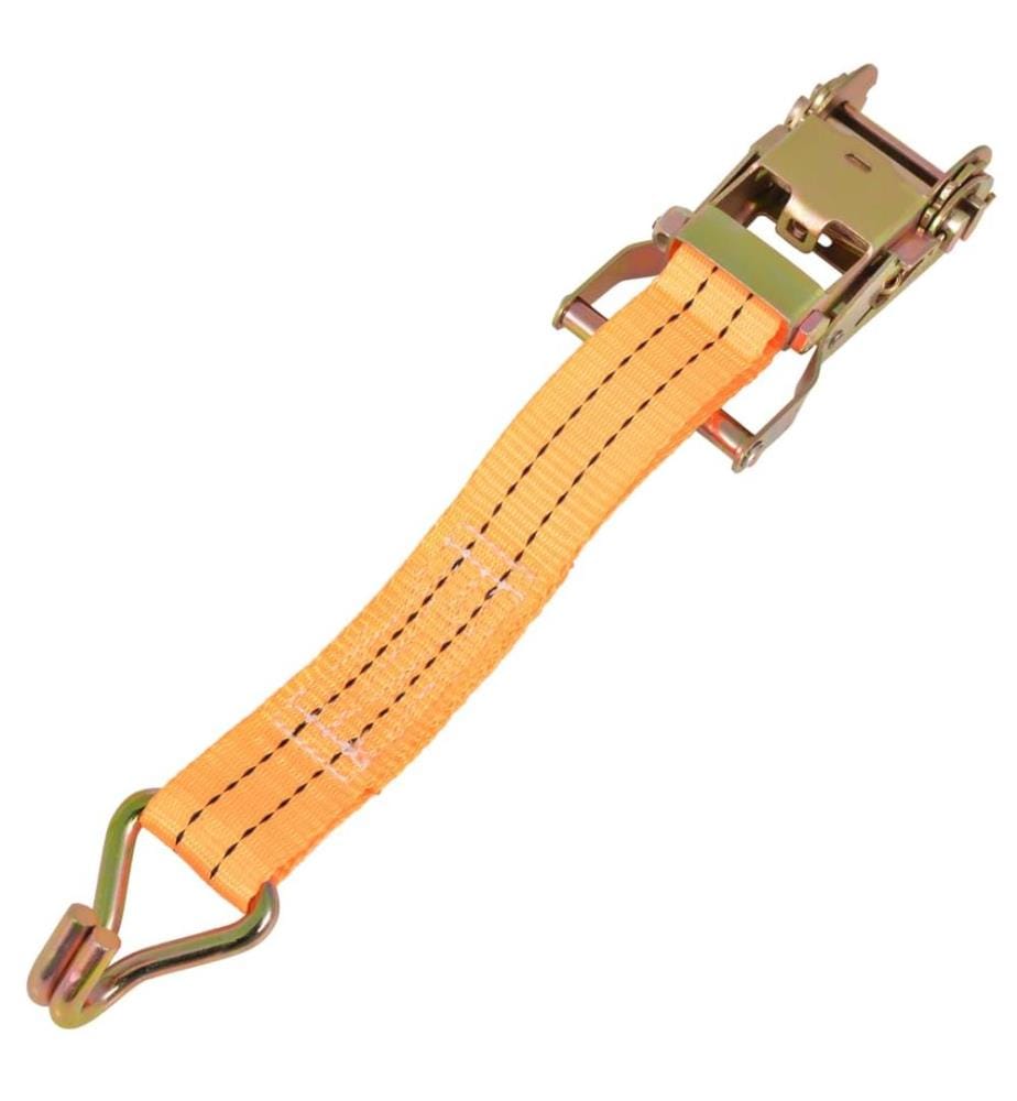 Ratschen-Spanngurte 4 Stk. 1 Tonne 6m×38mm Orange